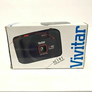 Vivitar IC101 Panorama 35mm Point & Shoot Film Camera Focus Free New/Open Box - Picture 1 of 4
