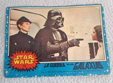vintage star wars argentina la guerra de las galaxias card figurine