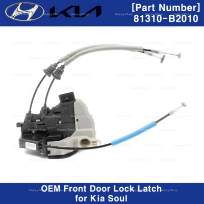 81310B2010 Actuador de cerradura de puerta delantera genuino conductor izquierdo para Kia Soul 2014-2019 Foto 1 de 4
