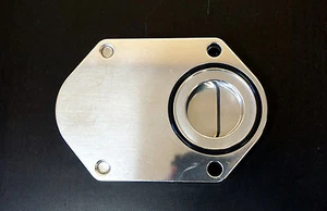 Custom Made Water Neck Relocator for Super Stock Hemi - Bild 1 von 5