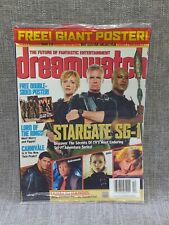 Dreamwatch December 2003 #110 Magazine Stargate SG-1 On Cover New Sealed 