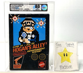 Hogan's Alley Nintendo NES New 1985 VGA Q 80 Qualified Hangtab Gloss Sticker