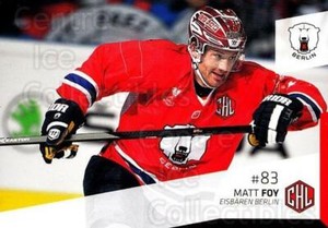 2014-15 German DEL #312 Matt Foy