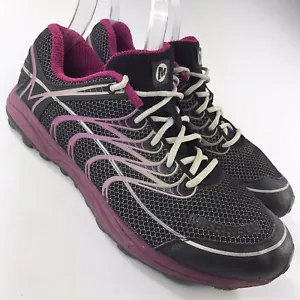 Merrell Mix Master Glide Black Purple Trail Running Shoes Women’s Size 10 (A5) - Picture 1 of 8