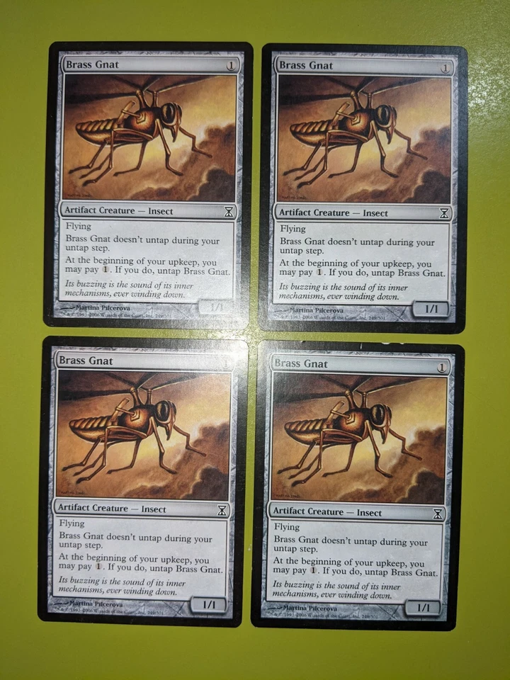 Brass Gnat x4 Time Spiral 4x Playset Magic the Gathering MTG - Image 1 of 1