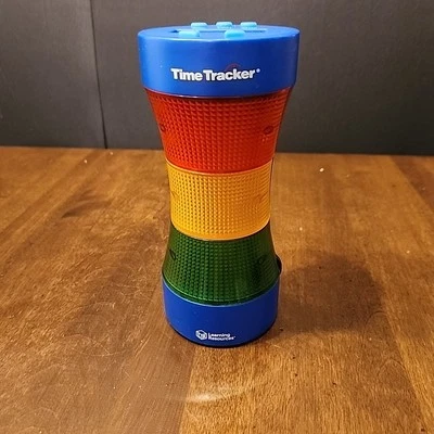 Learning Resources Time Tracker LER6900 Clock Timer Auto-timer & Volume Control - Image 1 of 4