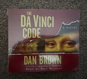 The Da Vinci Code Dan Brown Audiobook 5 CDs 6hrs New Sealed Read by Paul Michael - Picture 1 of 2