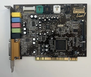 Creative Labs Sound Blaster OEM Sound Card Model CT4780 PCI Slot - Afbeelding 1 van 4