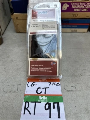 Cableado de remolque Carquest 70150 simple Ford Lincoln exp y navegación 00-02 Foto 1 de 3