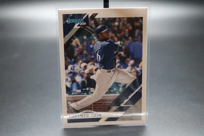 Lorenzo Cain 2019 Donruss Base Brewers - Image 1 of 2