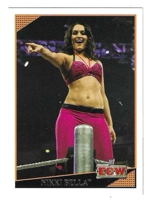 2009 TOPPS WWE NIKKI BELLA RC ECW #78 - Image 1 of 2
