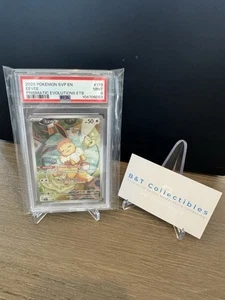 2025 Pokemon SVP En Prismatic Evolutions ETB Eevee #173 PSA 9 MINT🔥🔥 - Picture 1 of 2