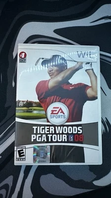 Tiger Woods PGA Tour 08 Golf Game - Wii - EA Sports - Complete - Image 1 of 3