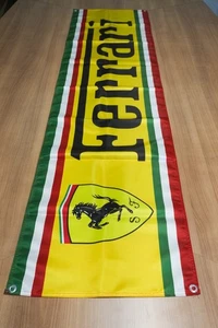 Ferrari Scuderia Italia Edition – Racing Banner - 180 × 45 cm (70.8” × 17.7”) - Picture 1 of 16