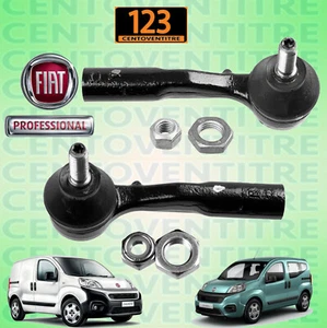 COPPIA TESTINE TESTE STERZO FIAT FIORINO QUBO - Foto 1 di 4