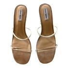 Steve Madden Clear Issy Sandals, Size 10M