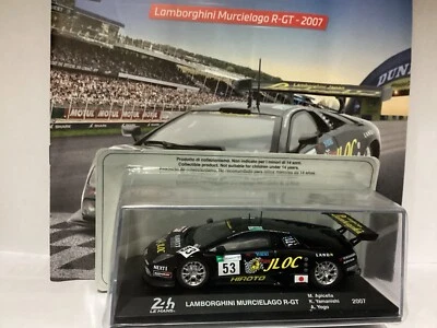 IXO LAMBORGHINI MURCIELAGO R-GT 2007 24h LE Mans  die-cast 1/43, Nuova in teca - Immagine 1 di 4