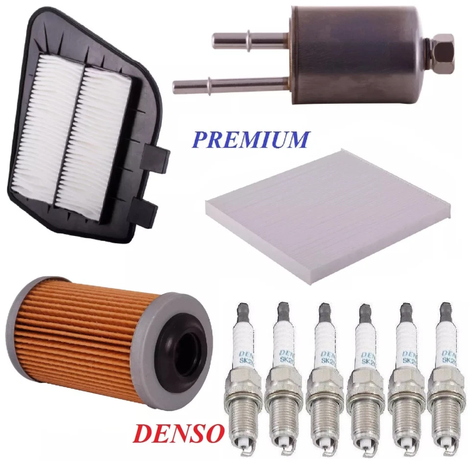 Kit de puesta a punto aire aceite filtros combustible bujías para Cadillac CTS V6 2,8 L 2005-2006 Foto 1 de 1