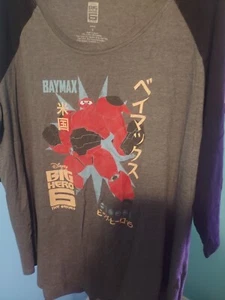 Disney Big Hero Bay Max 3/4 Arm Tshirt 3x - Bild 1 von 3