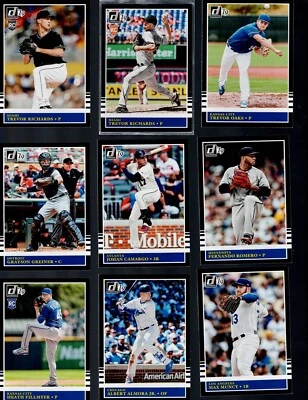 2019 DONRUSS BASEBALL YOU PICK 201-262 + INSERTS BUY 2 GET 1 FREE! - Image 1 of 4