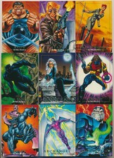 Updated Often!! 1992 Marvel Masterpieces PROMO/SINGLES Finish Your Set U Choose
