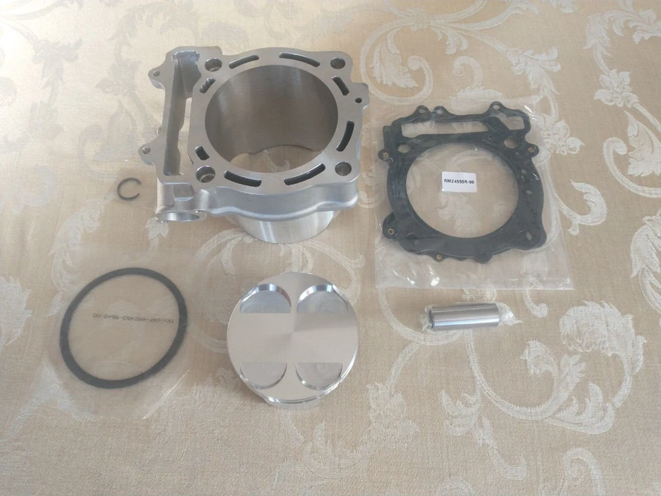 08+ Kit de cilindro de extremo superior Suzuki RMZ450 RMZ 450 con pistón forjado Foto 1 de 1