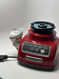 Kitchenaid 5 Speed Pulse Iceth Blender Base MOTOR ONLY KSB1570 ER Red WORKS - Picture 1 of 3