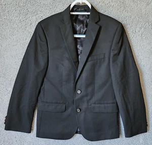 Lauren Ralph Lauren Black 2 Button Sport Coat Jacket Blazer Youth Size 14 R - Picture 1 of 14