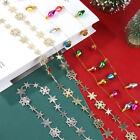 1M Dollhouse Mini Snowflakes Led String Lamp Bead String Christmas Decor Toy
