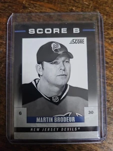 2011-12 PANINI SCORE B #2 MARTIN BRODEUR NEW JERSEY DEVILS - Picture 1 of 2