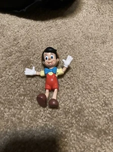 Vintage Disney Pinocchio Bend 'Em Spielfigur Just Toys 4 Zoll - Bild 1 von 3
