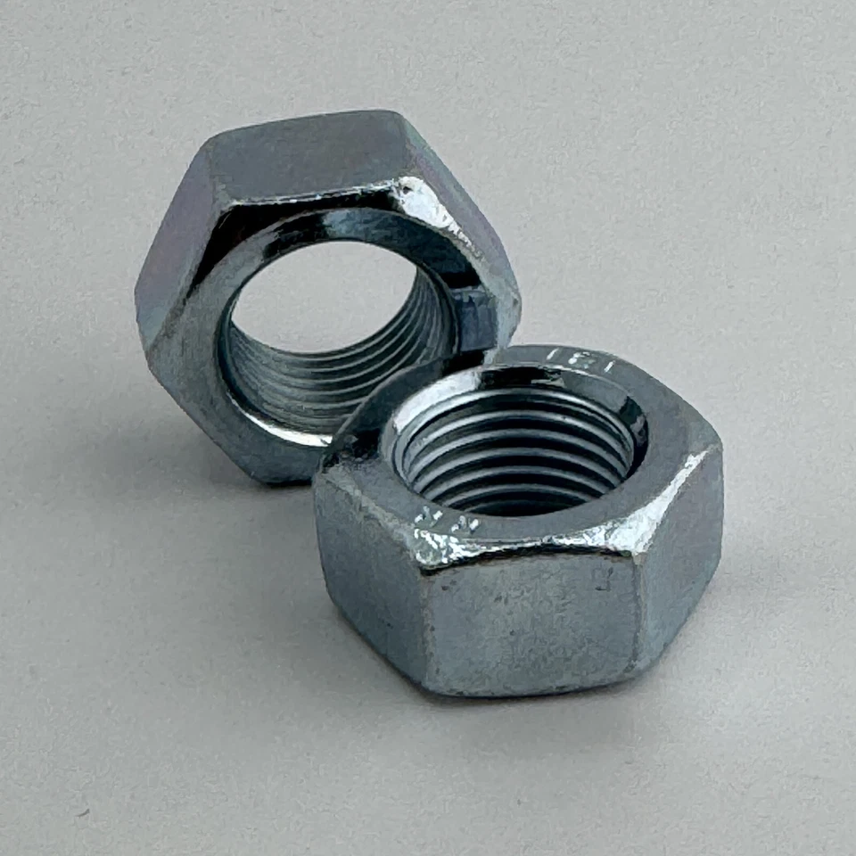 M16 x 1,5 Sechskantmuttern ( 2 Stück ) verzinkt Muttern FEINGEWINDE DIN 934 - Bild 1 von 1