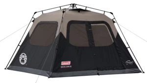 Best Sale Coleman 6-Person Instant Cabin Fits 2 Queen-Size Air Beds Black - Picture 1 of 6