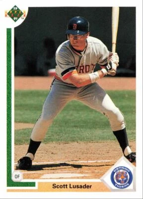 1991 Upper Deck Baseball Scott Lusader Detroit Tigers #241 - Image 1 of 2