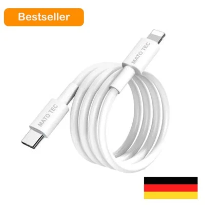 MATO TEC Cavo di ricarica iPhone a cavo USB C 1 m 2 m cavo di ricarica rapida iPhone iPad AirPods NUOVO