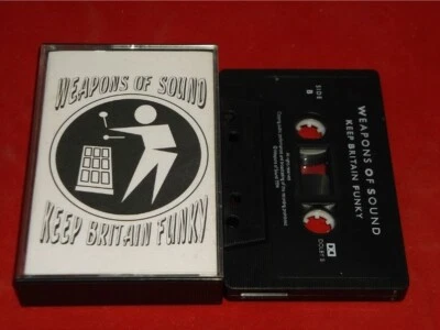 Weapons Of Sound:  Keep Britain Funky   Rare   1994  UK     Cassette - Image 1 of 2