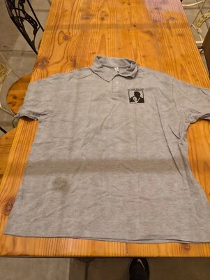 mens jerzees patrick melvin gray button up shirt sz 2xl - Image 1 of 4