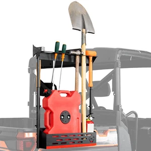 UTV Landscape Hand Tool Rack shovel holder for Utility Trailer Truck For Polaris - Picture 1 of 13