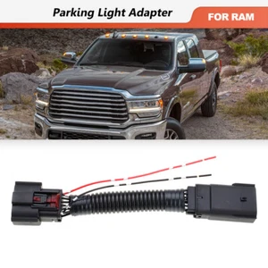 For 19+ Ram 2500 3500 Halogen Headlight Plug&Play Parking Light Adapter Harness - Picture 1 of 9