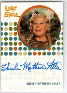 THE COMPLETE LOST IN SPACE SHEILA MATHEWS ALLEN AS BRYNHILDE AUTOGRAPH d. 2013 - Picture 1 of 2