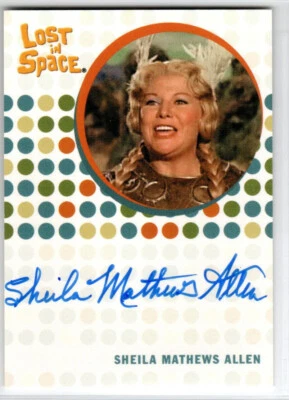 THE COMPLETE LOST IN SPACE SHEILA MATHEWS ALLEN AS BRYNHILDE AUTOGRAPH d. 2013 - Image 1 of 2