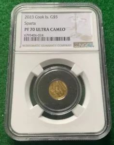 2023 Gold Cook Islands Sparta PF70UC-TD4 - Bild 1 von 5
