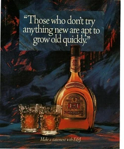 1988 E&J Brandy Vintage Print Ad - Picture 1 of 1