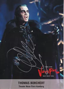 Autogramm - Thomas Borchert (Musical - Tanz der Vampire) - Hamburg - Bild 1 von 1