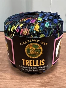Lion Brand Garn Gitterleiter Garn Regenbogen Kunst #500 Farbe #304 Nylon - Neu - Bild 1 von 5