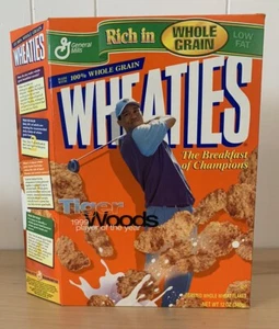 Tiger Woods Wheaties Box 1999 Golf Player Of The Year Sports Collectible - Picture 1 of 4