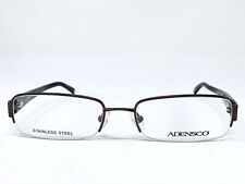New ADENSCO Anthony Brown Tortoise Half Rim Mens Eyeglasses Frame 53-18-145