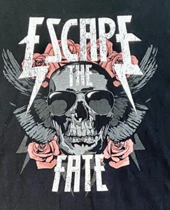 Escape the Fate Metal T Shirt Halloween T Shirt Mens Large Concert T Shirt - Picture 1 of 2