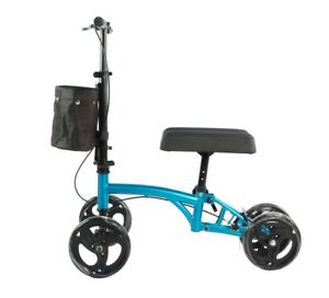 Adjustable Medical Folding Steerable Leg Knee Walker Scooter With Basket-JG9156B