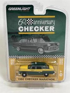 Checker Marathon 1960 60 Aniversario Checker 1:64 Escala Greenlight 28060C - Imagen 1 de 4